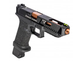 APS custom Combat Master slide with OMEGA Frame pistol (Top gas version)